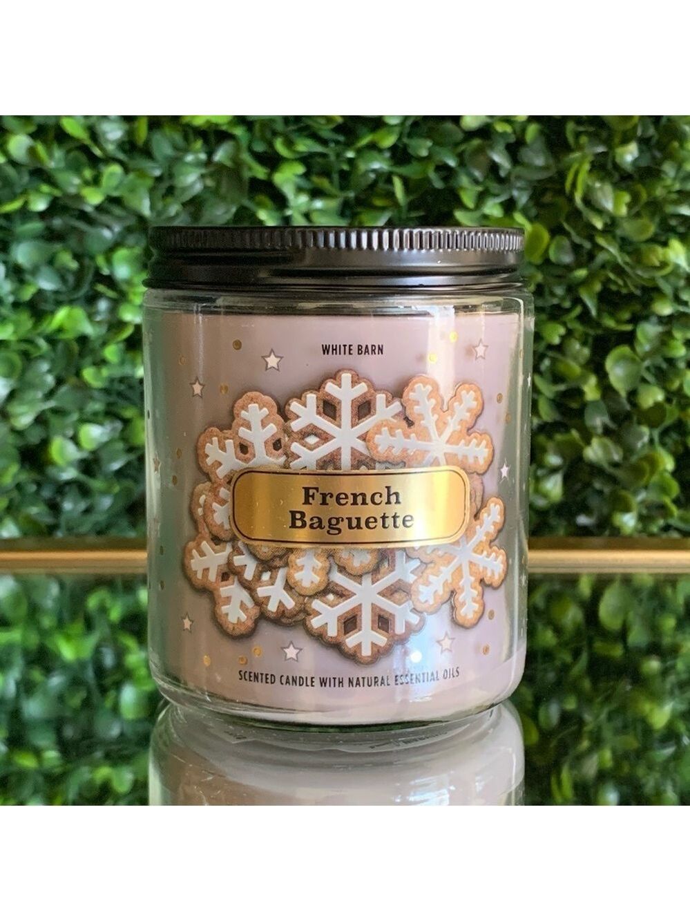 French Baguette Single Wick Scented Candle | NEW |White Barn | Bath & Body Works - Picture 1 of 6